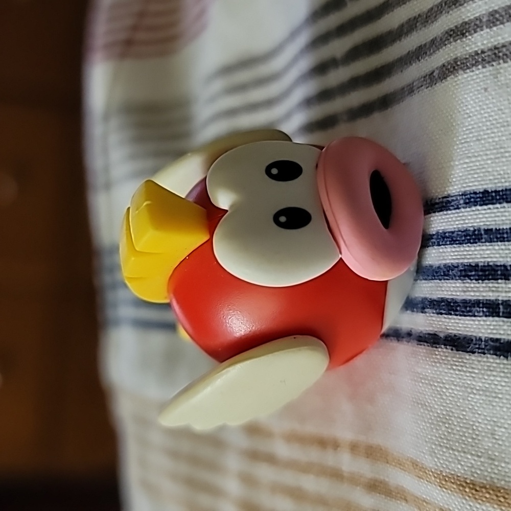 Super Mario Bros Cheep Flying Fish Minifigure Figure From Blind Bag Series 3